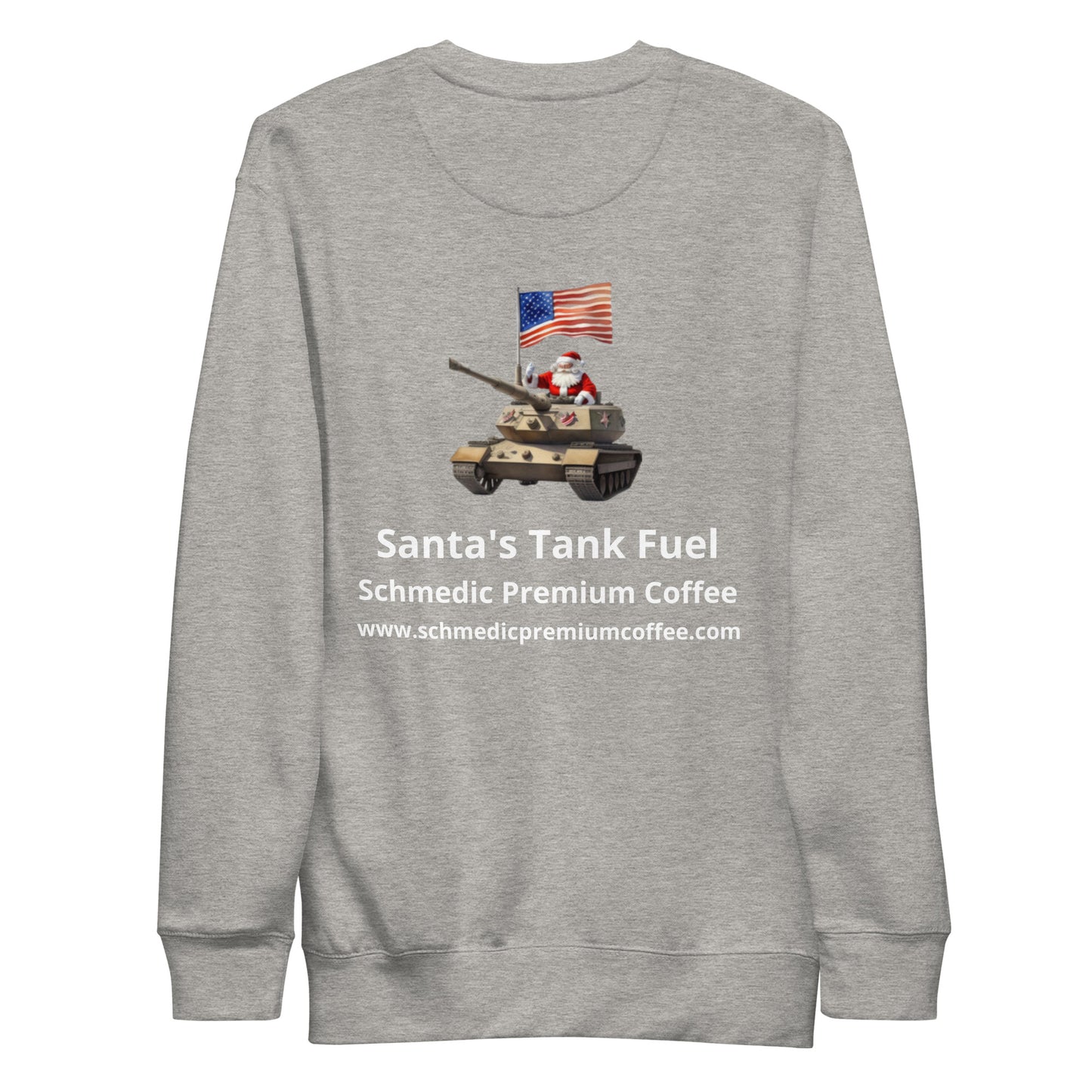 Santa's Tank Fuel Unisex Premium Sweatshirt