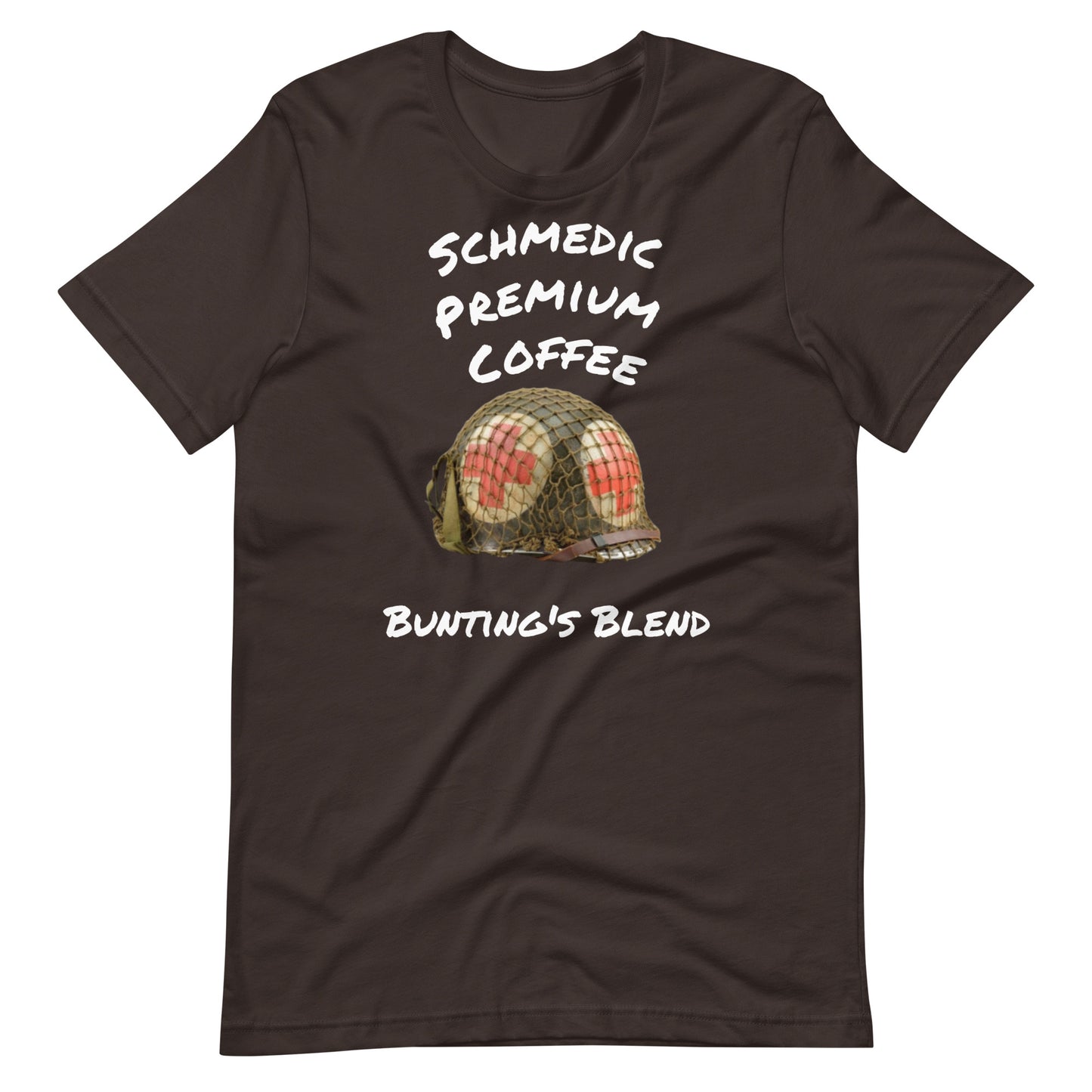 Bunting's Blend (white lettering) Unisex t-shirt