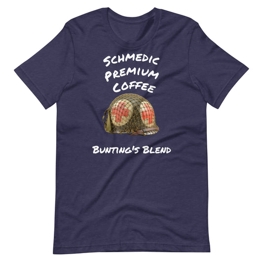 Bunting's Blend (white lettering) Unisex t-shirt